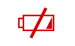 バッテリー切れ