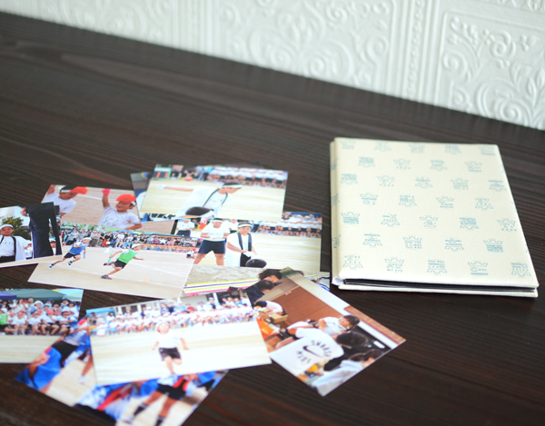 アコーディオンアルバムと写真